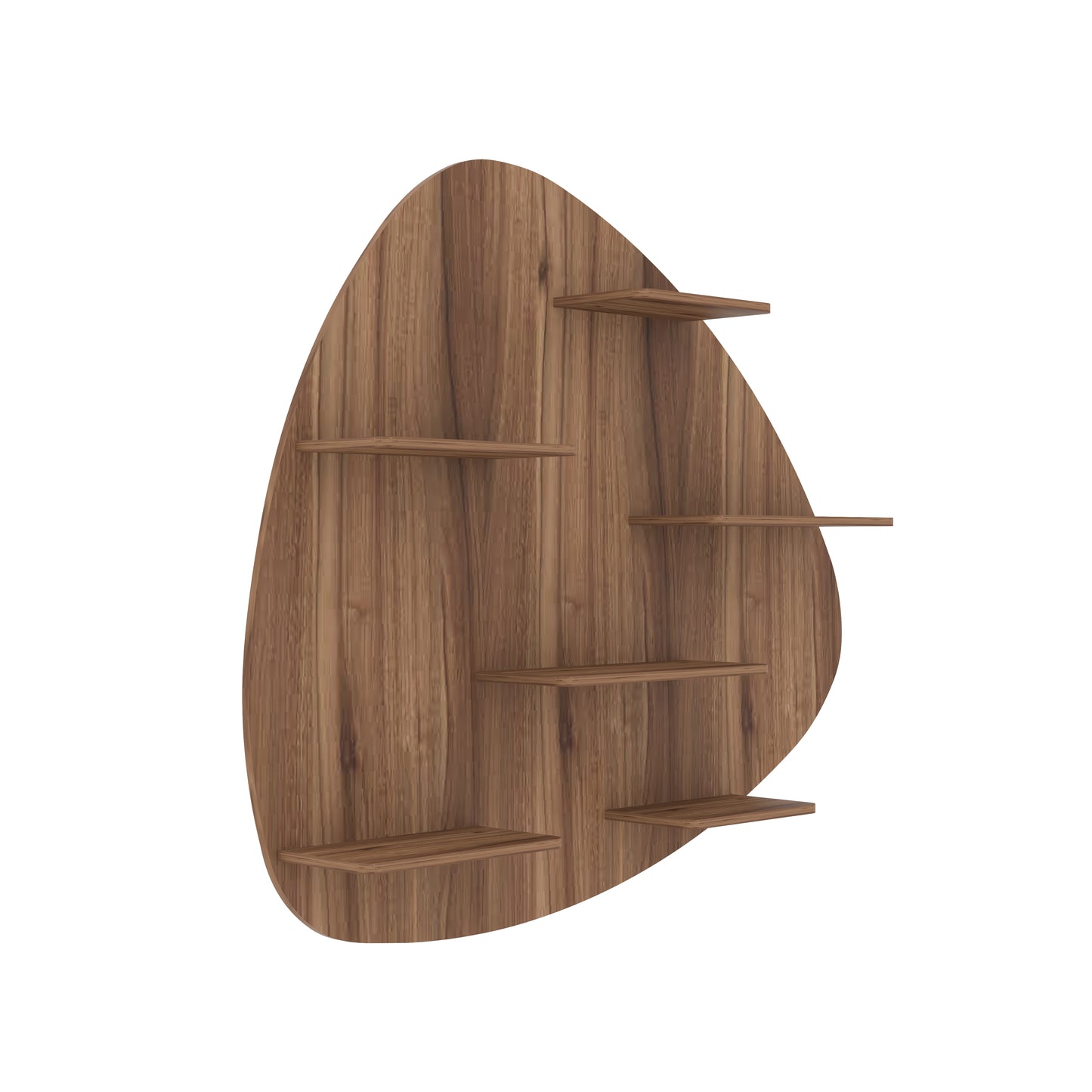 Vicks Decor Wall Shelf (Walnut)