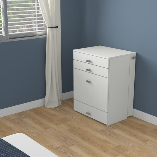 Glam Station Pro with Jewelery Organiser (White)