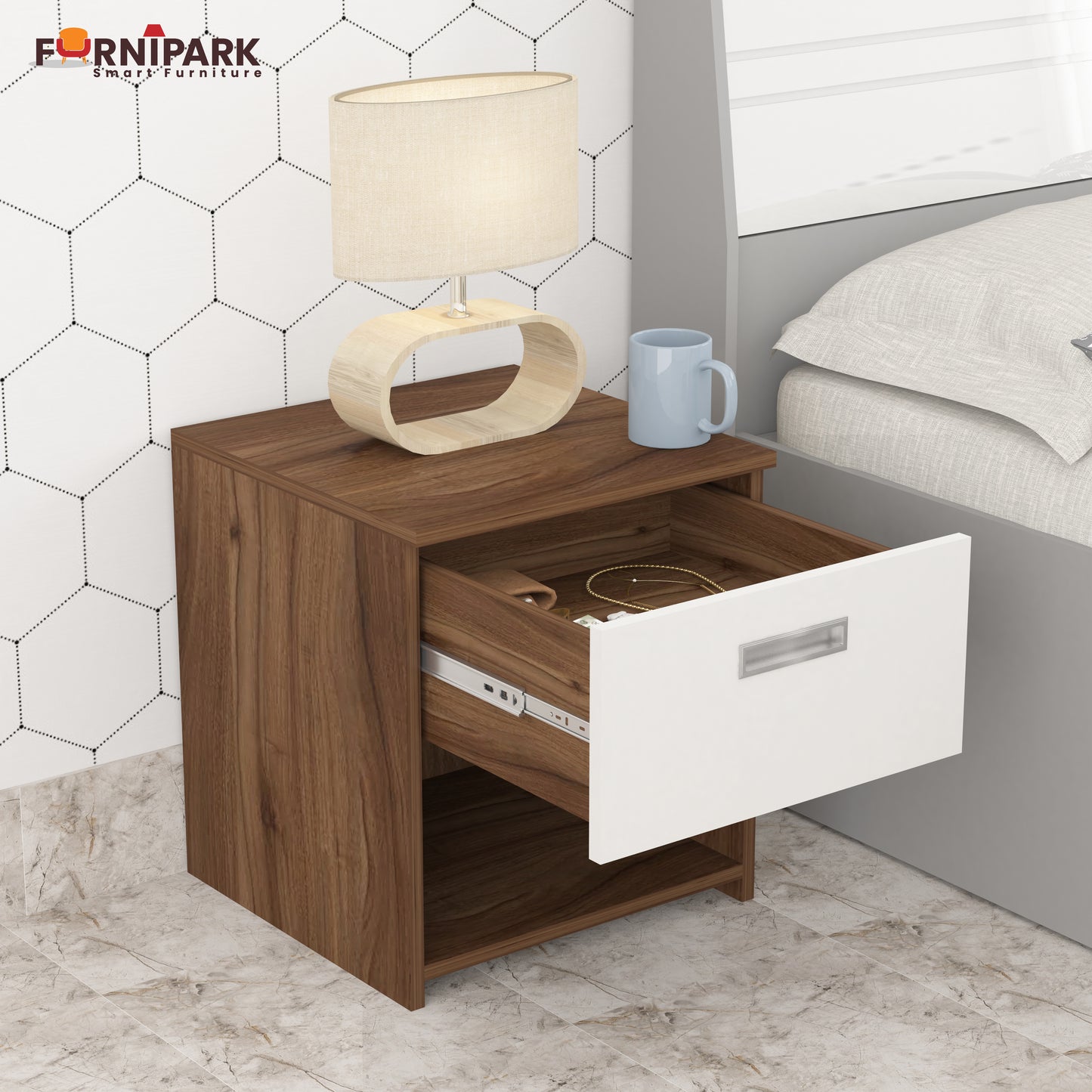 Drawer-in-Drawer Hideaway Cabinet