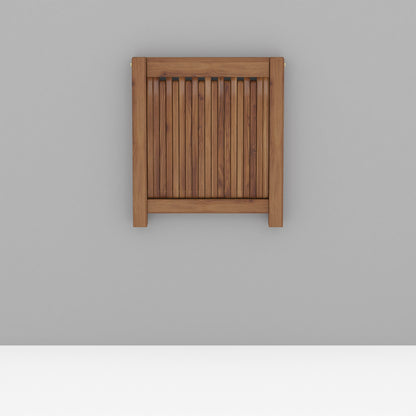 Wall mount foldable chair - Walnut