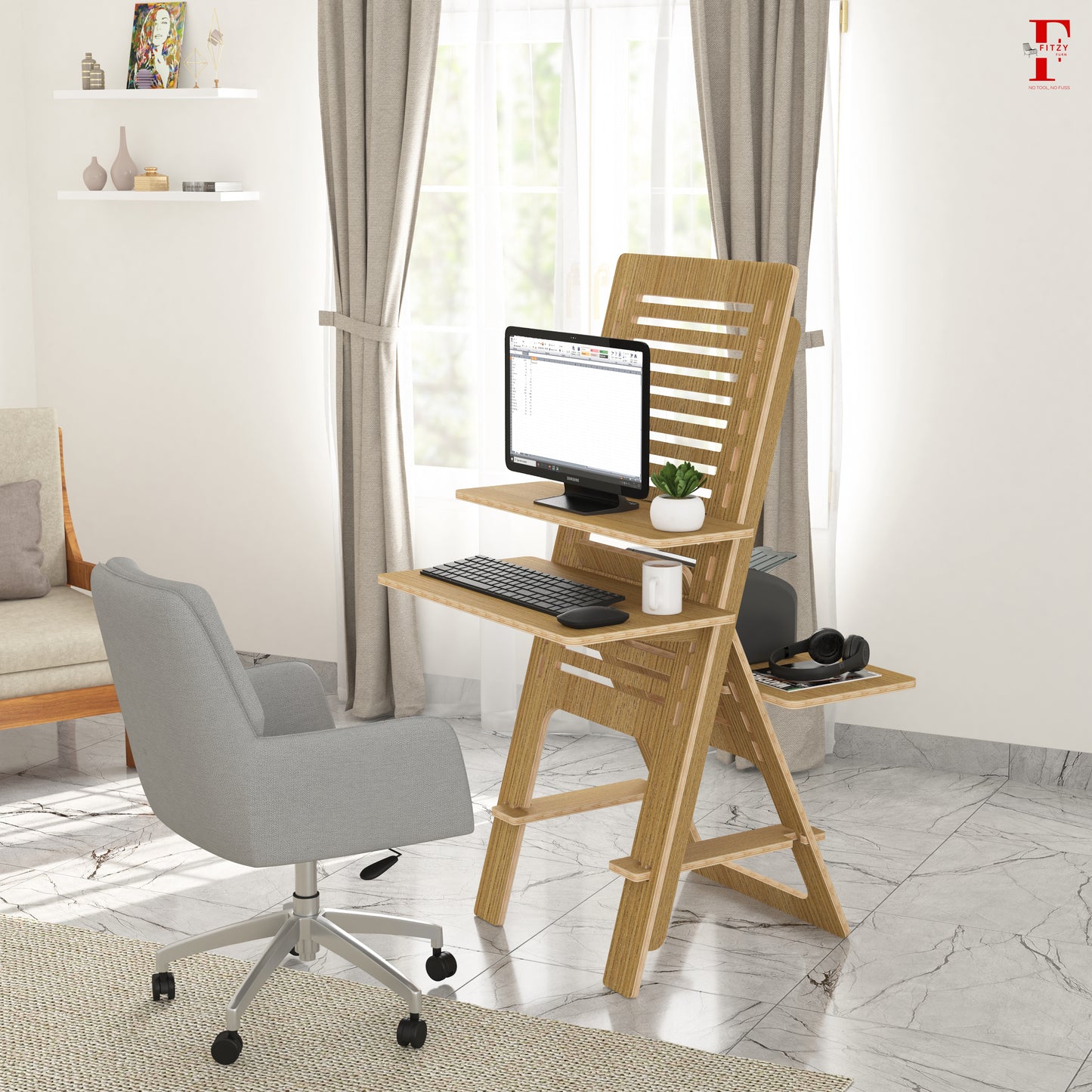 Height adjustable Work from Home Table
