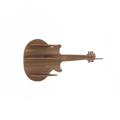 Guitar Decor Wall Shelf (Walnut)
