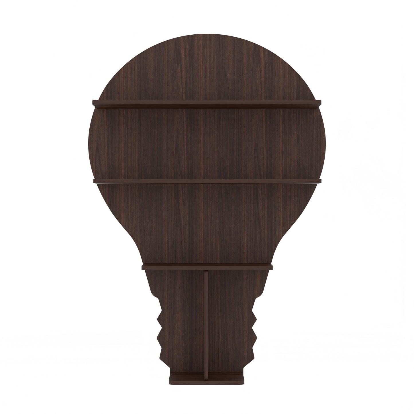 Bulb Decor Wall Shelf (Wenge)