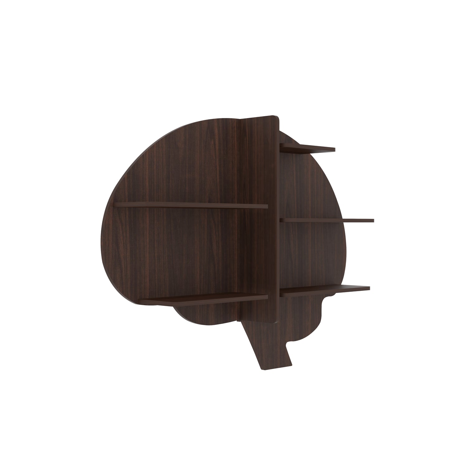 Brain Decor Wall Shelf (Wenge)