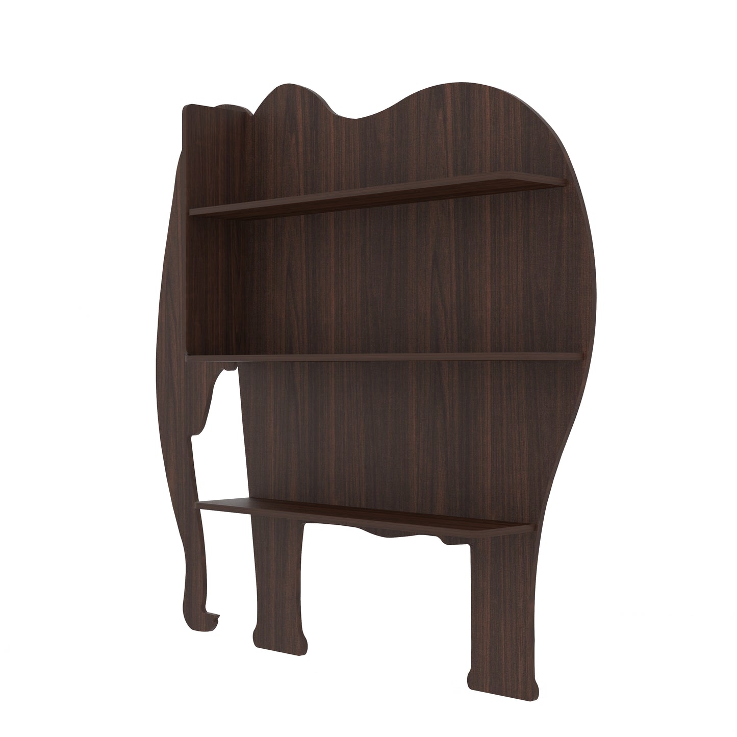 Elephant Decor Wall Shelf (Wenge)