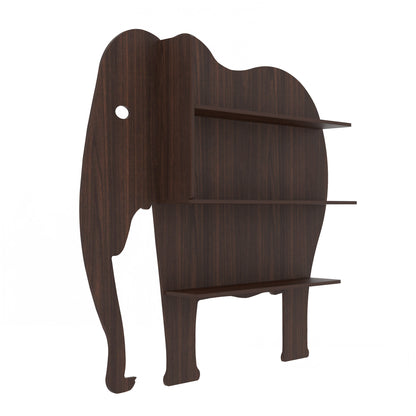 Elephant Decor Wall Shelf (Wenge)