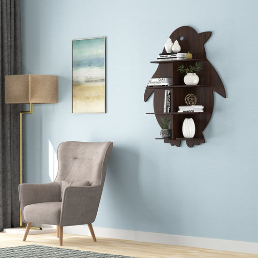 Penguin Decor Wall Shelf (Wengu)