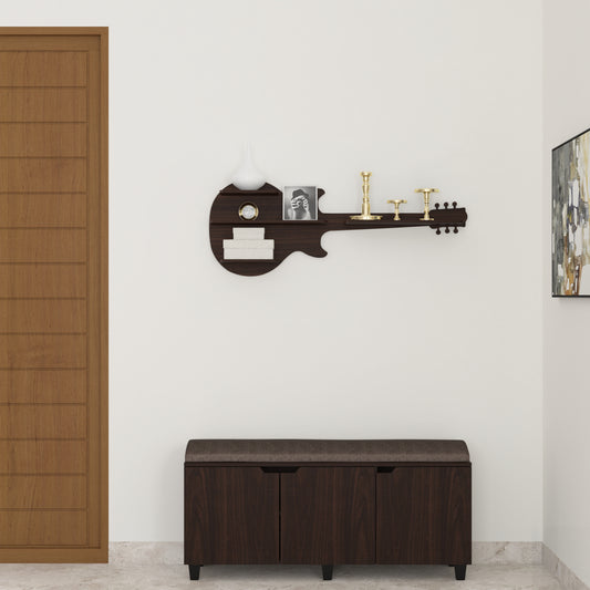 Guitar Decor Wall Shelf (Wenge)