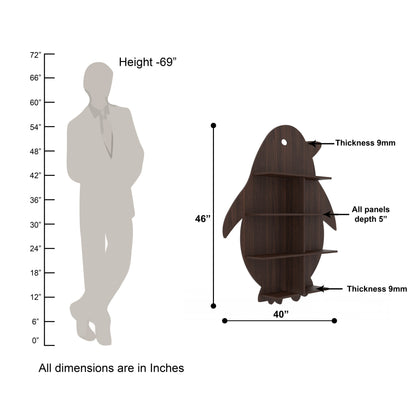 Penguin Decor Wall Shelf (Wengu)