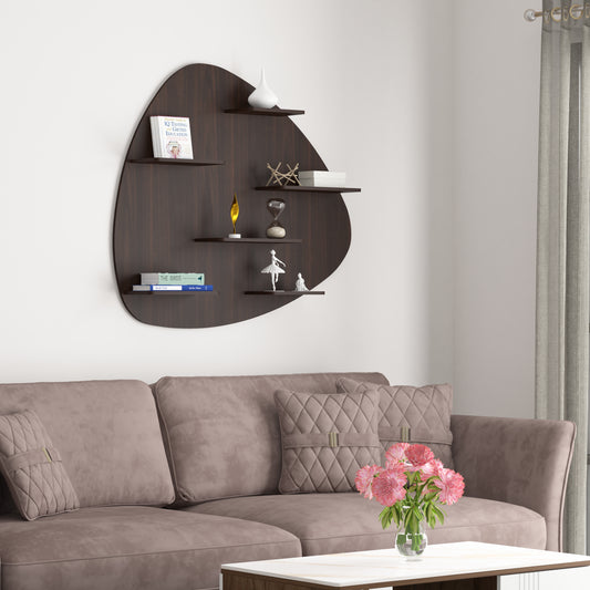 Vicks Decor Wall Shelf (Wenge)