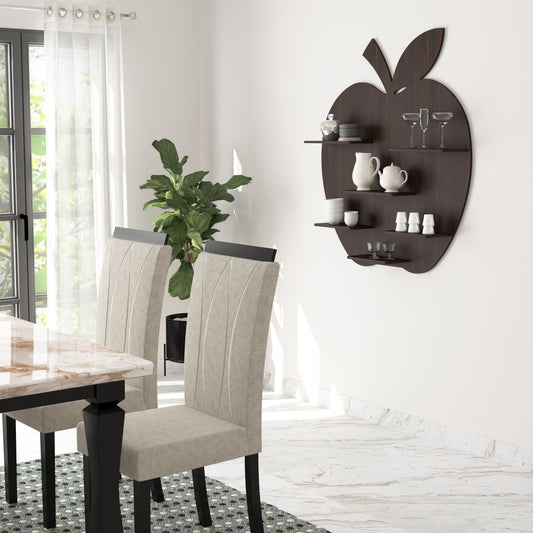 Apple Decor Wall Shelf (Wenge)