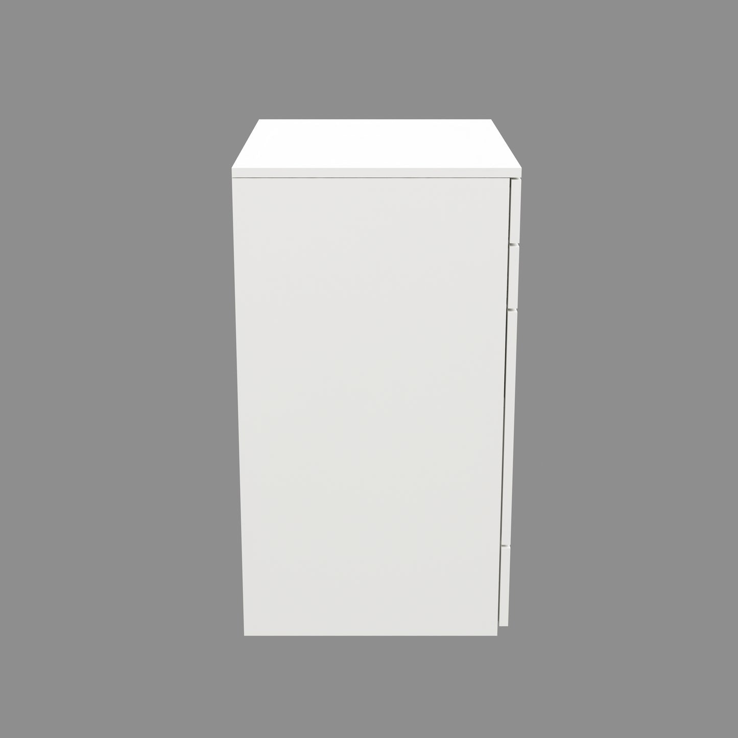 Modern Vanity Table with Hidden Jewelry Storage, Drawers & Lift-Up Mirror (White)