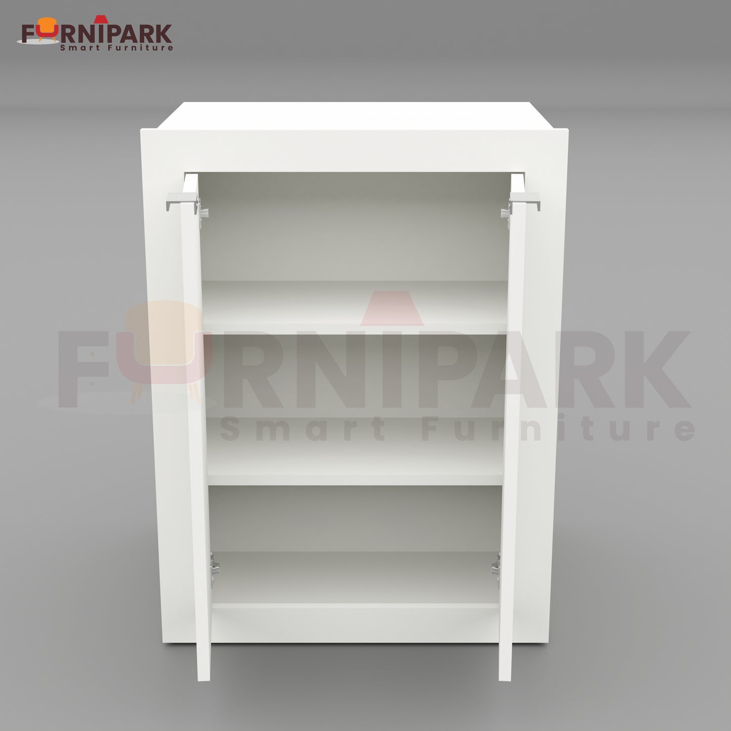 Expandable 2-in-1 Table with Book / File Cabinet (White)